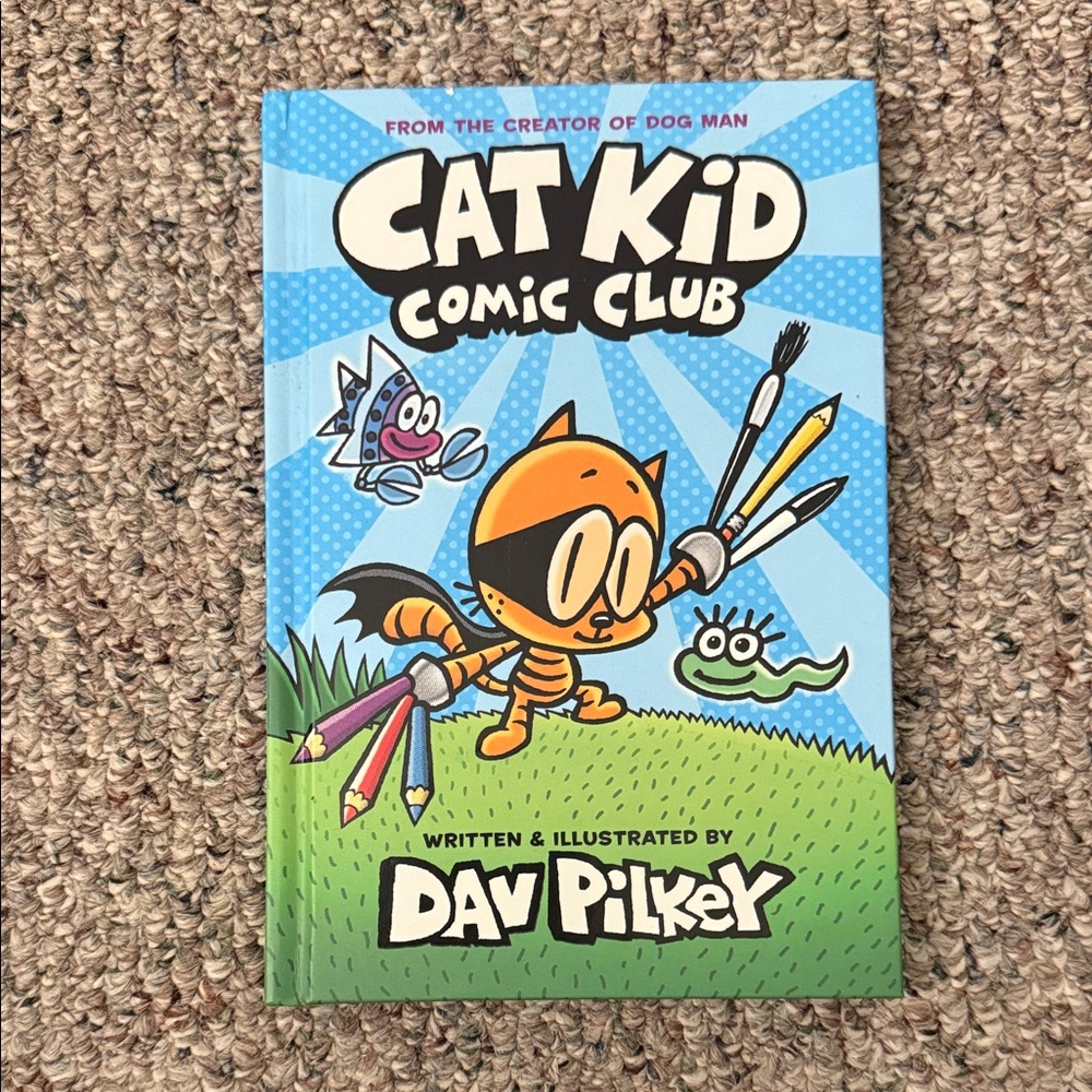 Cat Kid Comic Club by - Blue & Green Cover